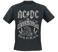 AC/DC Hells Bells 1980 T-Shirt schwarz in M