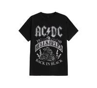 AC/DC Hells Bells 1980 T-Shirt schwarz in L