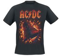 AC/DC Hells Bells Explosion Männer T-Shirt schwarz XL 100% Baumwolle Band-Merch, Bands