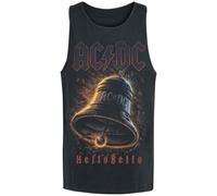 AC/DC Hells Bells Männer Tank-Top schwarz 100% Baumwolle Band-Merch, Bands