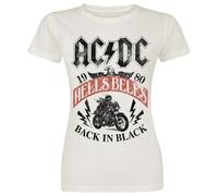 AC/DC Hells Bells T-Shirt altweiß in XL