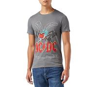 AC/DC Herren Fly on The Wall T-Shirt, Grau, XXL