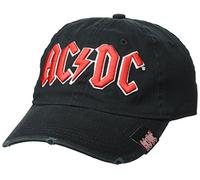 AC/DC Herren Honkbalpet Cap, Schwarz, Einheitsgröße EU