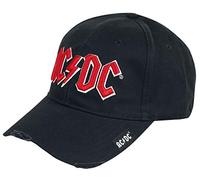 AC/DC Herren Honkbalpet Cap, Schwarz, Einheitsgröße EU