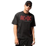AC/DC Herren Meacdcrts037 T-Shirt, Schwarz, XS