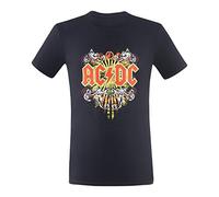 AC/DC Herren T-Shirt Tattoo, Schwarz, XL, ACDCTSHIRT-13