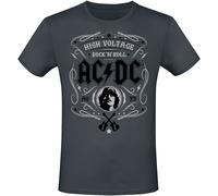 AC/DC High Voltage - Rock 'N' Roll T-Shirt charcoal in L