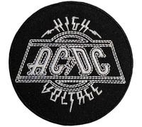 AC/DC High Voltage Woven Patch One Size