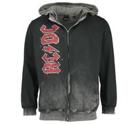 AC/DC Highway To Hell! Kapuzenjacke schwarz in XL