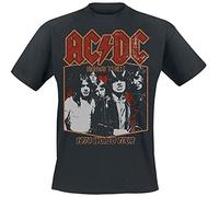 AC/DC Highway to Hell Tour '79 Männer T-Shirt schwarz 3XL 100% Baumwolle Band-Merch, Bands