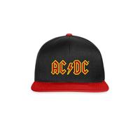 AC/DC In Rot Und Gelb Stick Snapback Cap