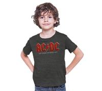 AC/DC Jungen Boacdcrts002 T-Shirt, MEHR Anthracite, XS