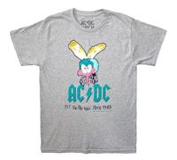 AC/DC Kinder-T-Shirt: Fly On The Wall Tour '85 (Grau), grau, 5-6 Jahre