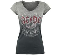AC/DC Let there be Rock T-Shirt grau dunkelgrau in XL