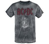 AC/DC Let There be Rock Männer T-Shirt grau 3XL 100% Baumwolle Band-Merch, Bands