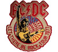AC/DC Let There Be Rock Tour 1977 Woven Patch One Size