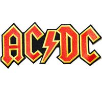 AC/DC Logo Ausschnitt Woven Patch