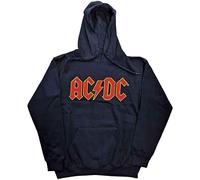 AC/DC Logo Navy Blue XL Hoodie