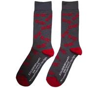 AC/DC Logo Pattern Band Ankle Socken One Size