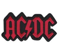 AC/DC - Logo rot Aufnäher/Patch