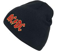 AC/DC Mütze Logo – Unisex, schwarz, 100% Polyacryl, Band-Merch