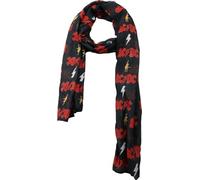 AC/DC Logo Unisex Tuch schwarz/rot