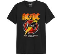 AC/DC Meacdcrts035 Herren-T-Shirt (1 Stück), Schwarz, 56