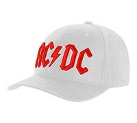 AC/DC Men's Red Logo Baseball Cap Sand