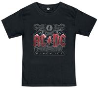 AC/DC Metal-Kids - Black Ice T-Shirt schwarz in 164
