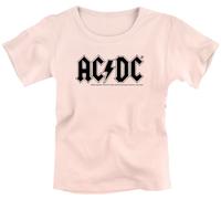 AC/DC Metal-Kids - Logo T-Shirt rosa in 116