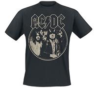 AC/DC North American Tour 1979 Männer T-Shirt schwarz L 100% Baumwolle Band-Merch, Bands