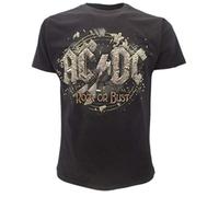 AC/DC Original Rock or Bust T-Shirt mit Etikett und Originaletikett., Schwarz XXL