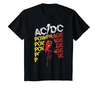 AC/DC Powerage Angus T-Shirt, Kinder, Schwarz, 104