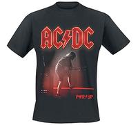AC/DC PWR UP Angus Live Unisex T-Shirt schwarz XL 100% Baumwolle Band-Merch, Bands, Nachhaltigkeit