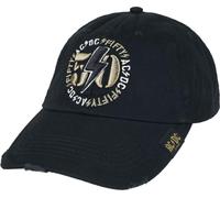 AC/DC PWR UP - Fifty Unisex Cap im Used-Look schwarz Band-Merch, Bands, Geschenke