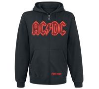 AC/DC PWR UP Kapuzenjacke schwarz in L