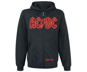 AC/DC PWR UP Kapuzenjacke schwarz in XL