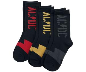 AC/DC PWR UP - Logo Socken multicolor in EU 39-42
