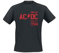 AC/DC PWR UP Männer T-Shirt schwarz 3XL 100% Baumwolle Band-Merch, Bands, Nachhaltigkeit