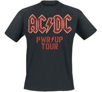 AC/DC PWR UP - Tourshirt 24 Männer T-Shirt schwarz M 100% Baumwolle Band-Merch, Bands