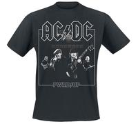 AC/DC PWRDUP Live T-Shirt schwarz in XXL