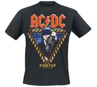 AC/DC PWRUP European Tour 2024 Männer T-Shirt schwarz S 100% Baumwolle Band-Merch, Bands