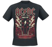 AC/DC PWRUP Guitar T-Shirt schwarz in XL