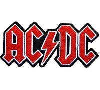 AC DC Rock Band T-Shirts Logo Stickerei Eisen auf Patch Rock n Roll Kleidung Dekor
