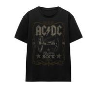 AC/DC - "Rock Label" T-Shirt für Herren/Damen Unisex (Schwarz) XL