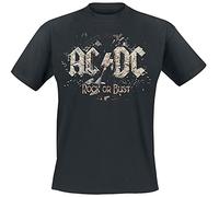 AC/DC Rock Or Bust Männer T-Shirt schwarz 4XL 100% Baumwolle Band-Merch, Bands