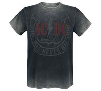 AC/DC Rock & Roll - Will Never Die T-Shirt dunkelgrau in XL