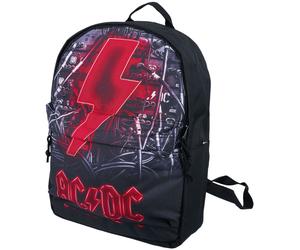 AC/DC Rocksax - PWR Up Rucksack schwarz rot