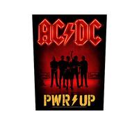 Razamataz Rückenaufnäher AC/DC PWR UP Band 36 x 29 cm Patch