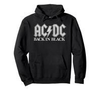 AC/DC Rückseite in schwarzem Logo Pullover Hoodie
